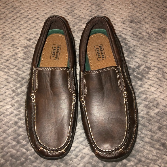 Madison Avenue Other - Preloved Boy’s Brown Loafers B5